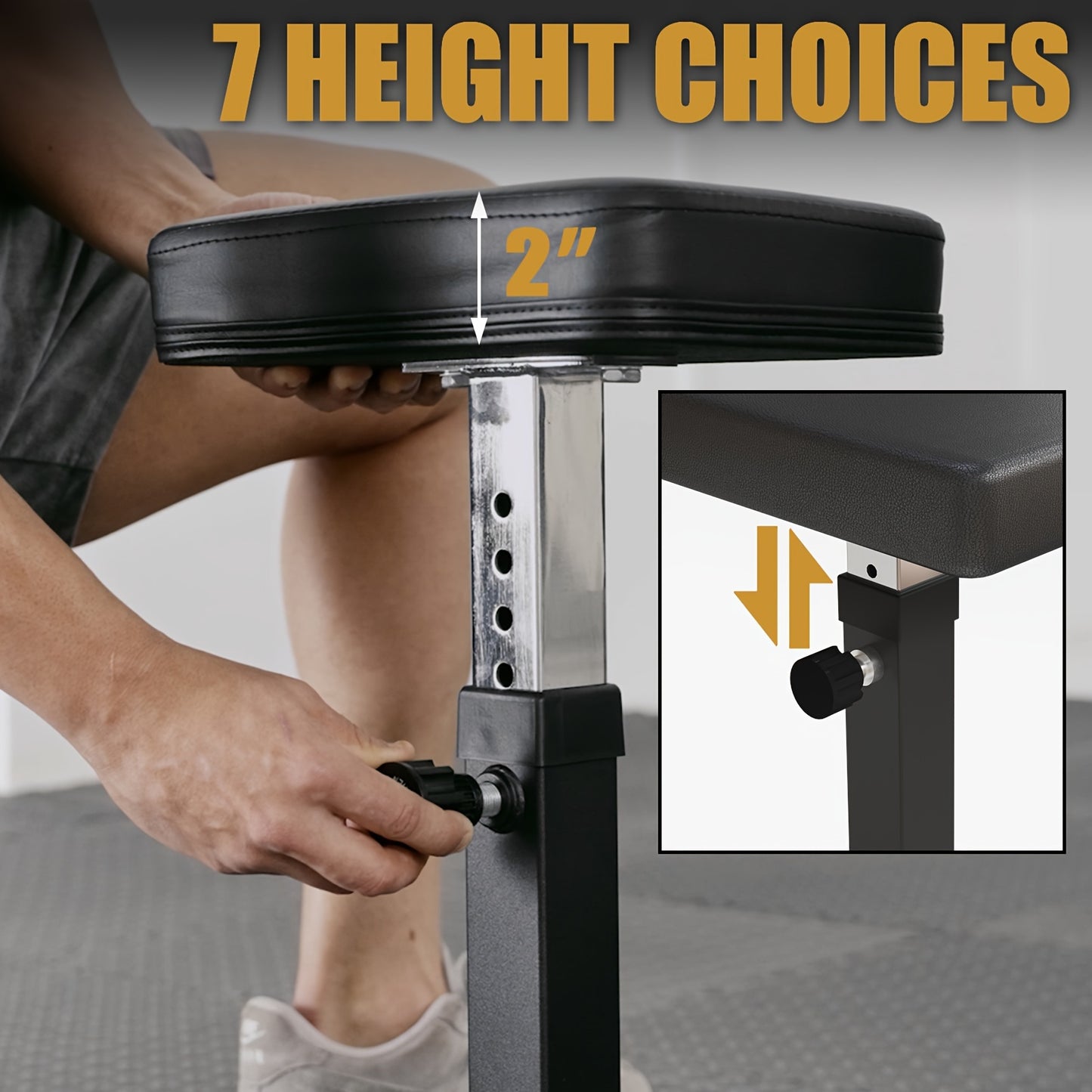 ] 2-in-1 Bicep Curl & Tricep Press Extension Machine