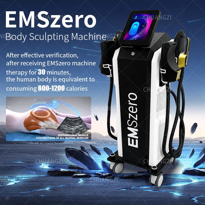 6500W Fat Body Sculpting Slimming Muscle Stimulation Electromagnetic Technology