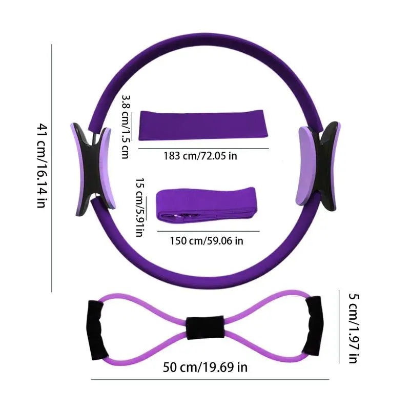 Pilates Ring Set Chest Expander
