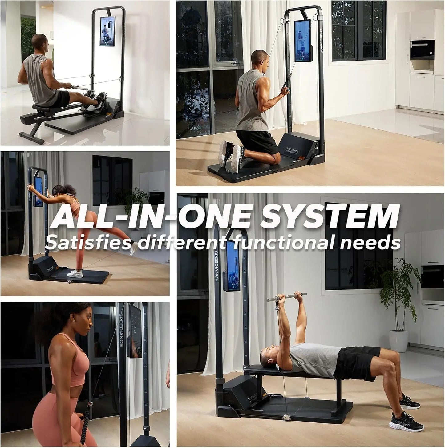 All-in-one Cable Machine for Home Workout,