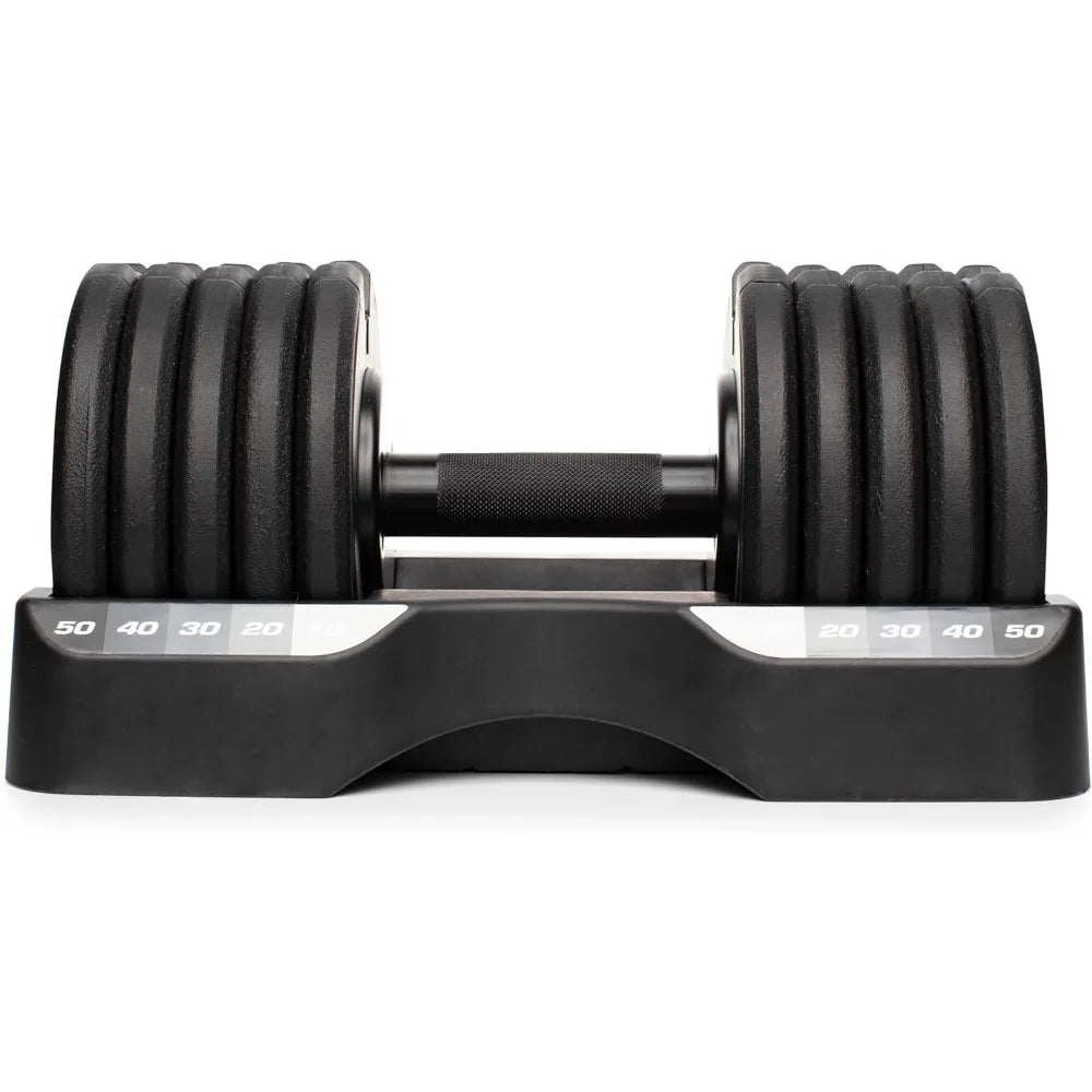 50 Lb. Rapid Strike Dumbbell Set Adjustable