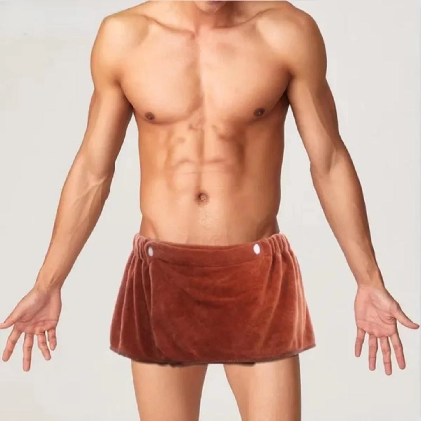 100% Polyester Men's Bath Towel Wrap