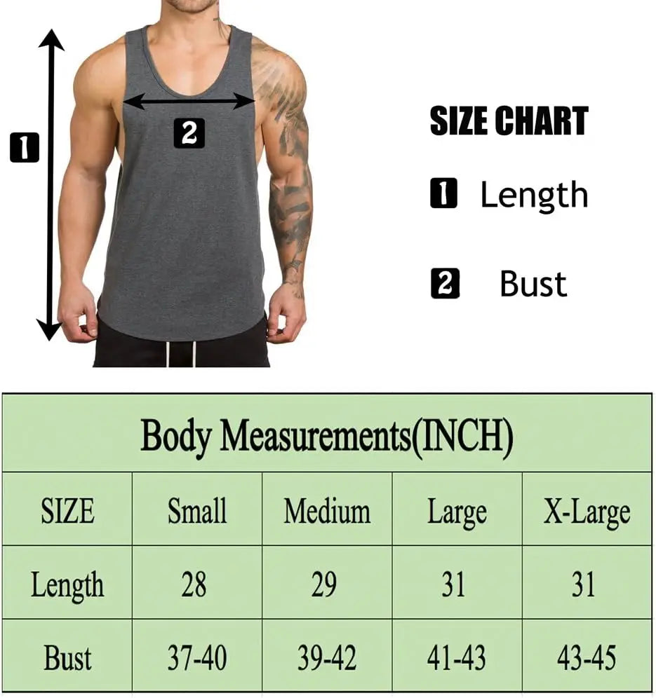 Stringer Tank Tops Bodybuilding Fitness T-Shirts T01