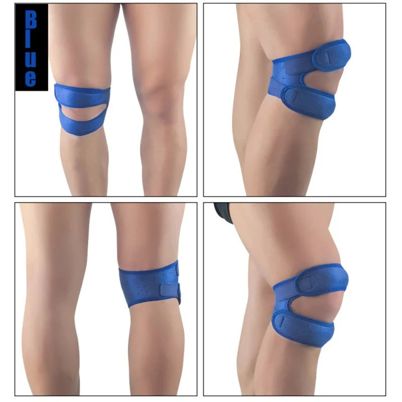 1pcs Sports Knee Pad Patella Band Elastic Bandage Band Knee Pad Football Basketball Sports Fitness Sport Running Knee Brace Tool