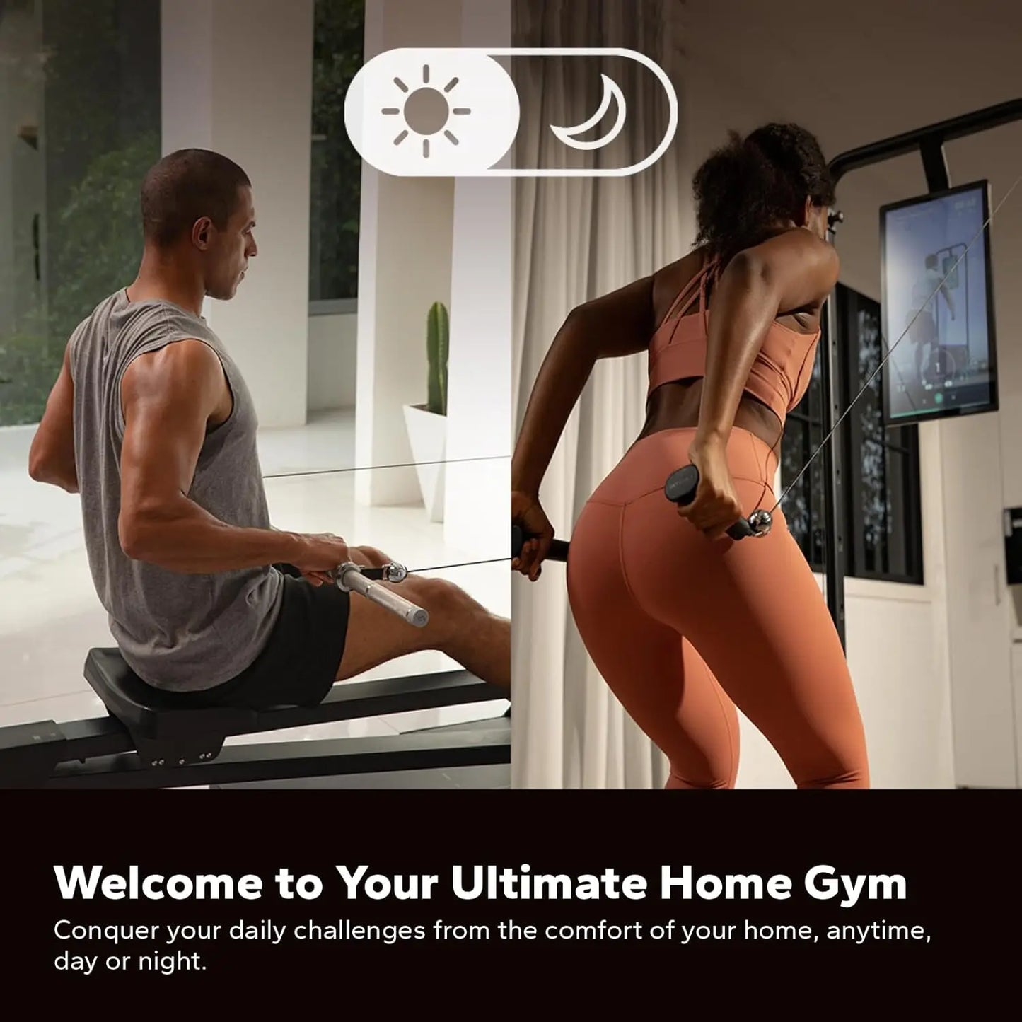 All-in-one Cable Machine for Home Workout,