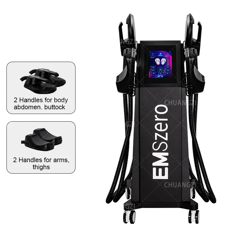 Professional EMSzero 6500W 200hz Body Sculpting Machine Fat Burning EMS