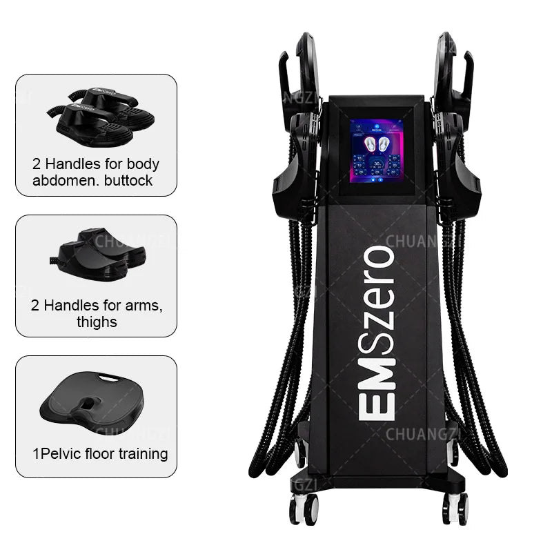 Professional EMSzero 6500W 200hz Body Sculpting Machine Fat Burning EMS