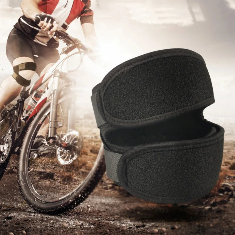 1pcs Sports Knee Pad Patella Band Elastic Bandage Band Knee Pad Football Basketball Sports Fitness Sport Running Knee Brace Tool