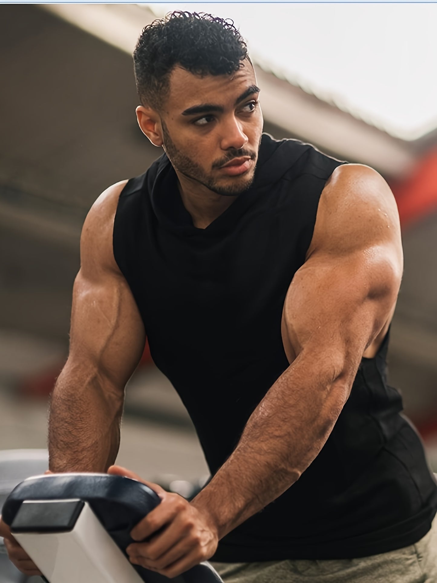 3-Pack Sleeveless Hooded Vest Men