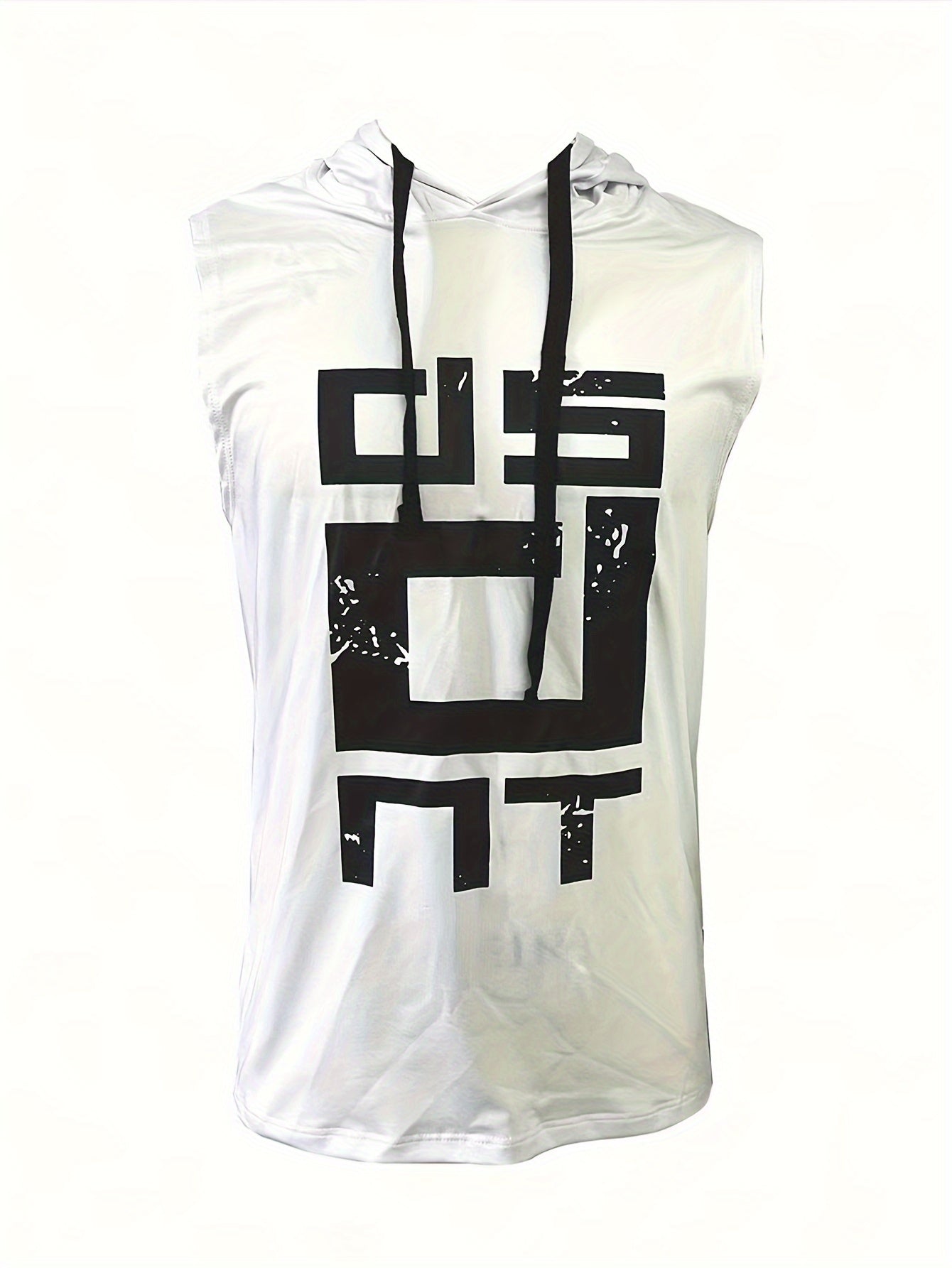 Vibrant Letter Print Sleeveless Tank Top
