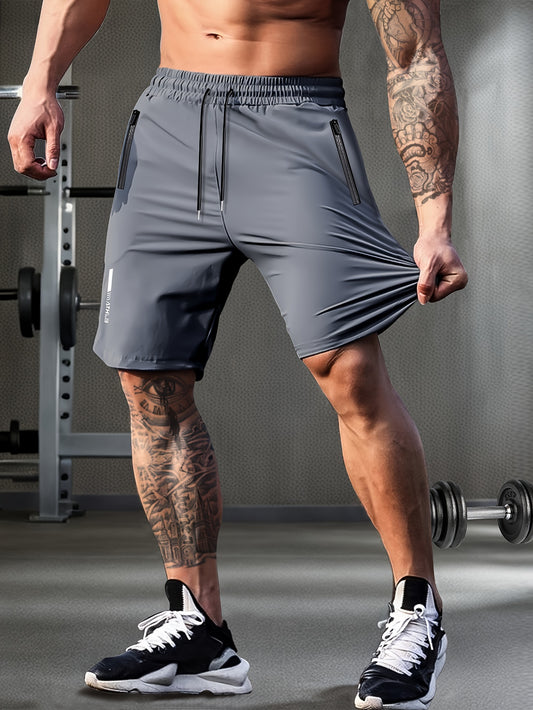 Stretchy Comfort Fit Mens Solid Shorts